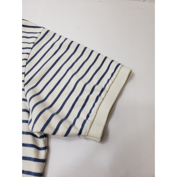 Polo By Ralph Lauren Mens Shirt Polo Short Sleeve Collared Striped White 2XB Big - Picture 3 of 9